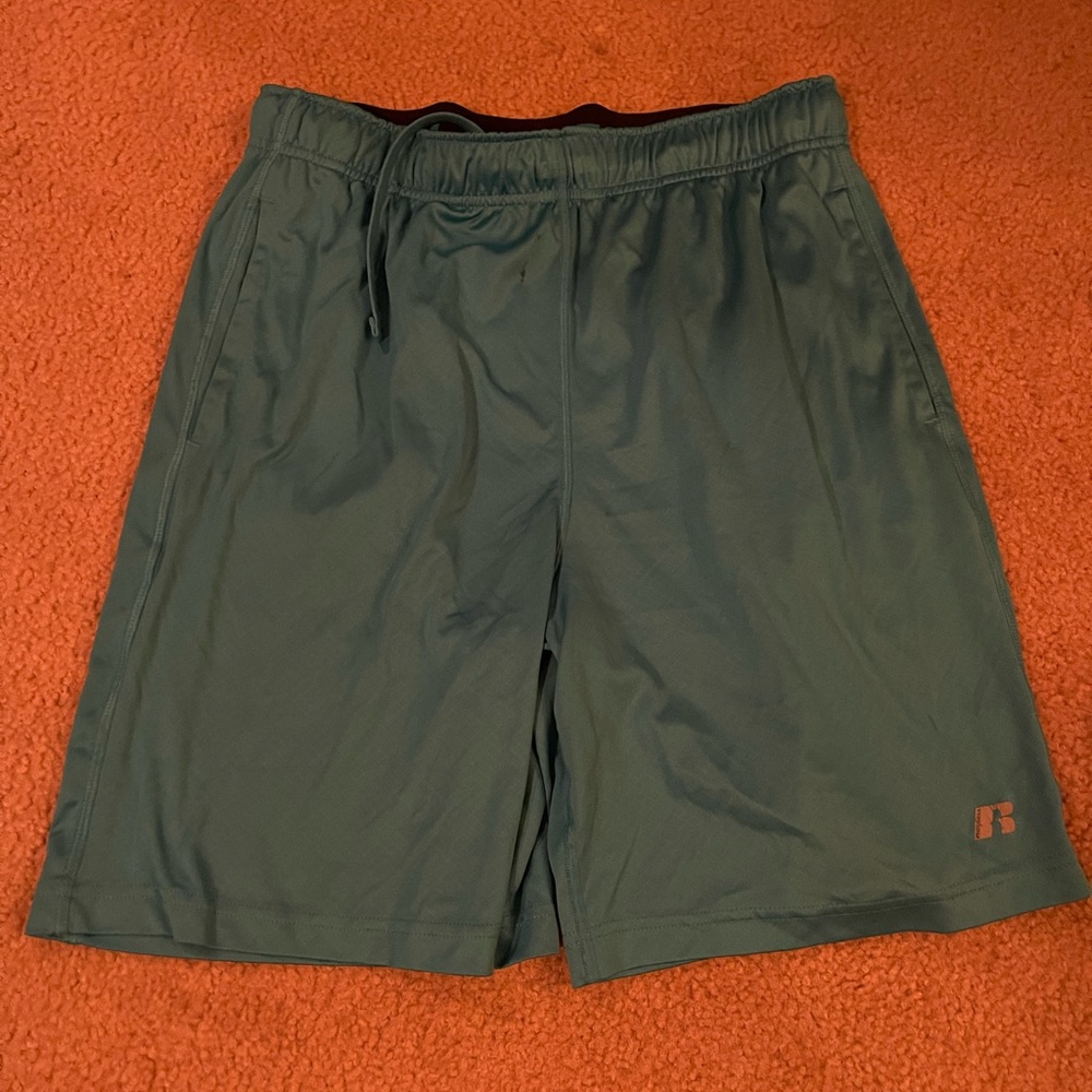 Mens blue lounge shorts